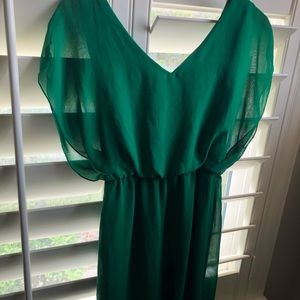 Green Enfocus Short Dress